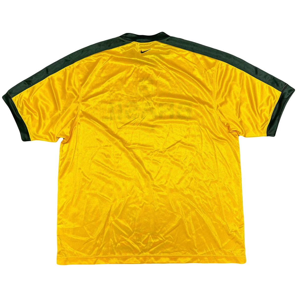 Nike Brazil 2002 Training Shirt In Yellow ( XL ) - 1036 Emporium