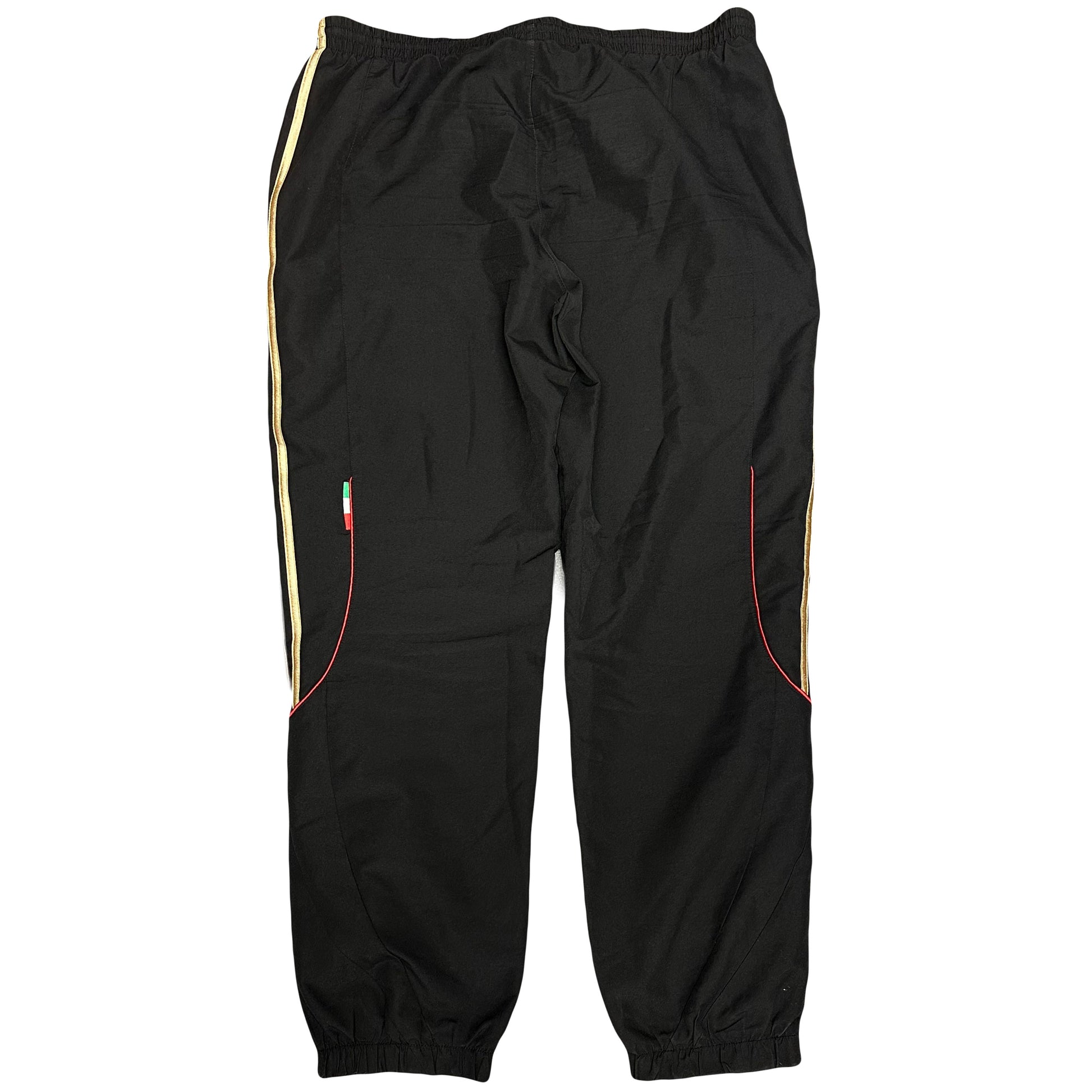 Adidas AC Milan 2010/11 Tracksuit In Red, Black & Gold ( M ) - 1036 Emporium