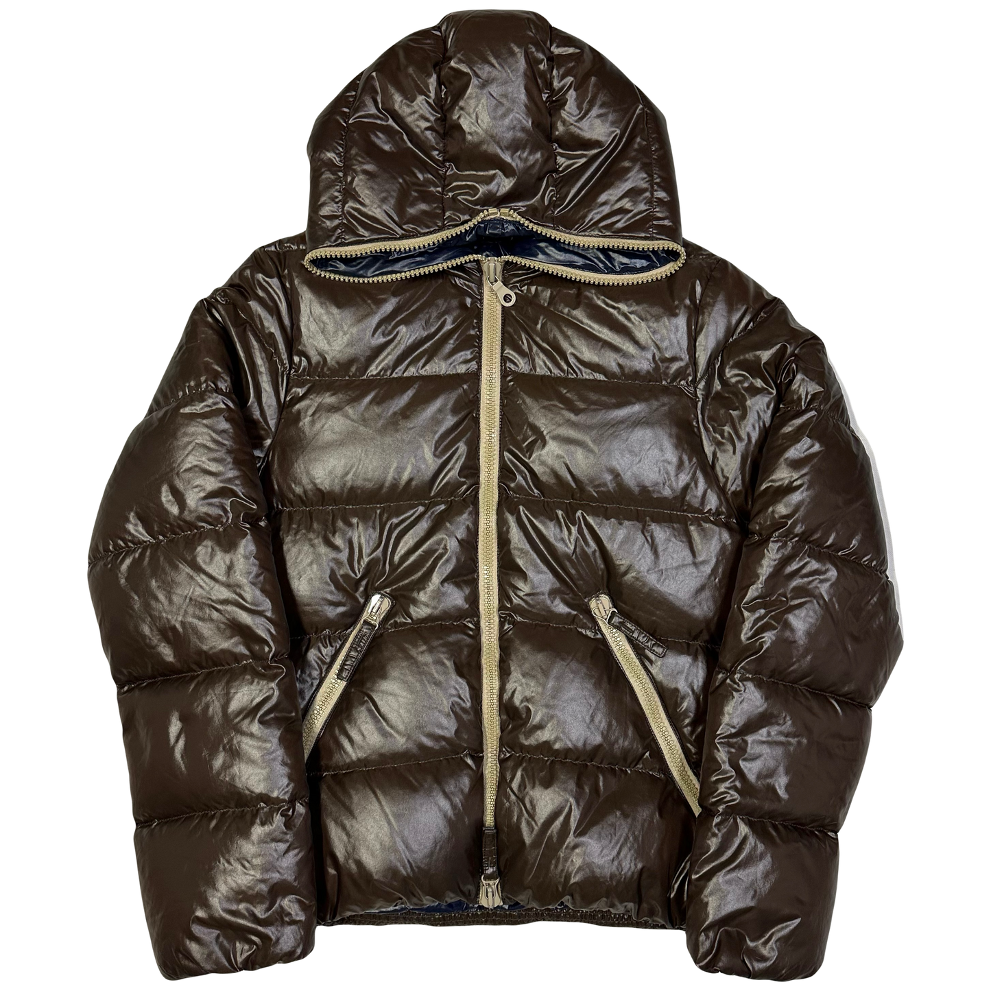Duvetica Puffer Jacket In Brown ( M )