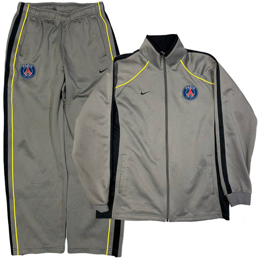 Nike PSG 2007 Tracksuit In Grey ( L )