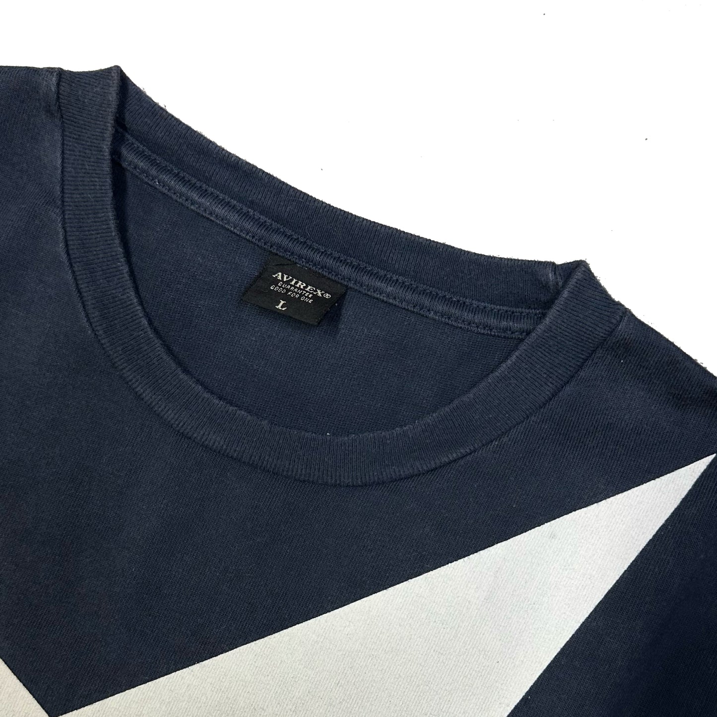 Avirex Star T-Shirt In Navy ( L )