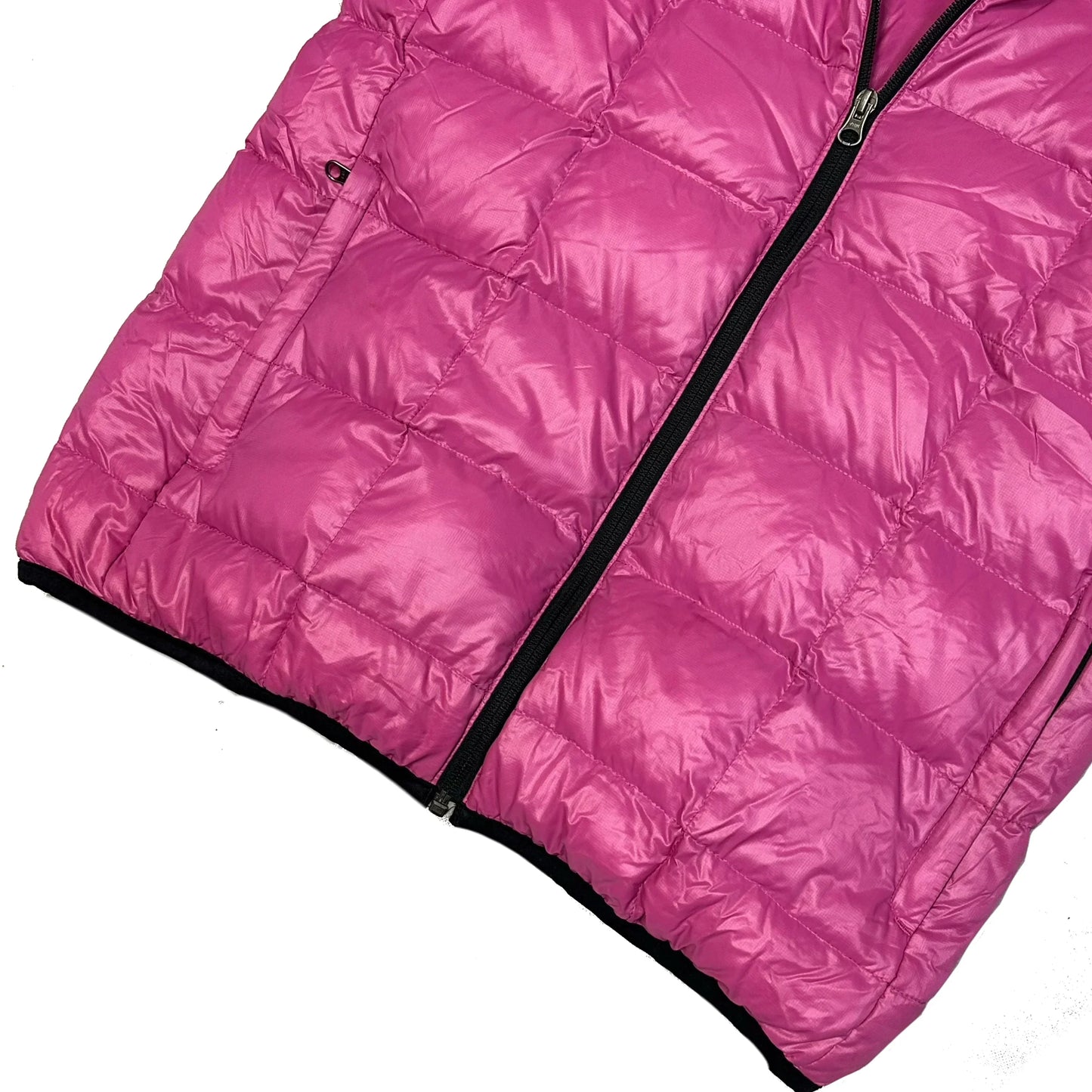 Camp 7 Square Stitch Puffer Jacket In Pink (S)