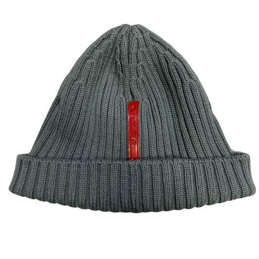 Prada Beanie In Grey ( OS ) - 1036 Emporium