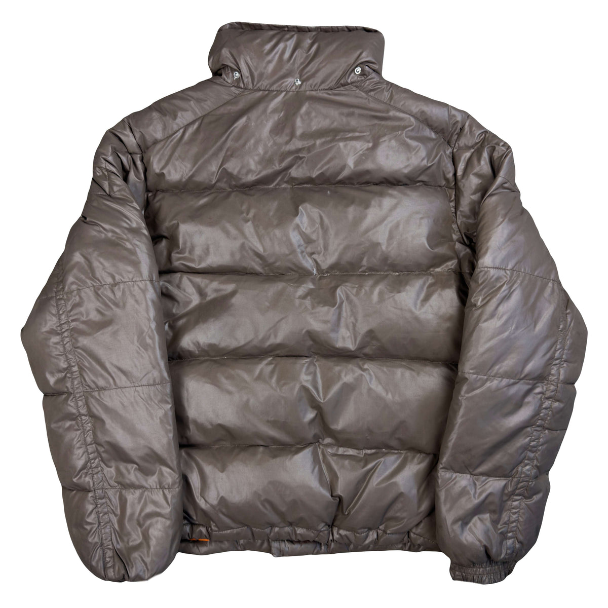 Moncler Puffer Jacket In Brown (L)