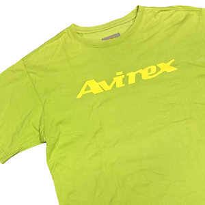 Avirex Spellout T-Shirt In Green ( L )