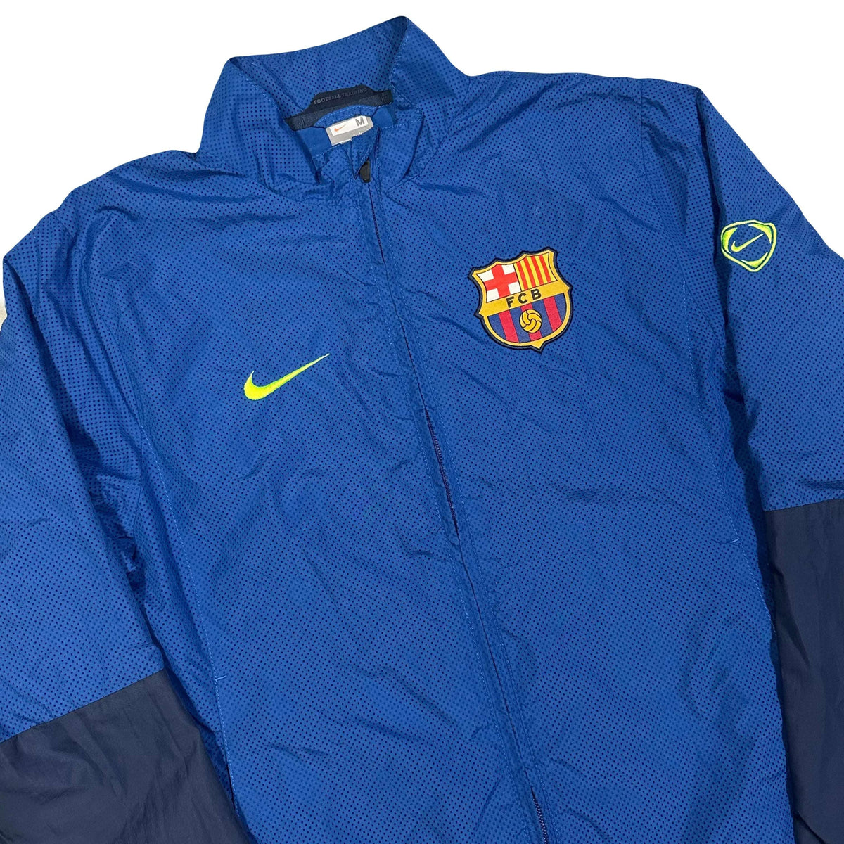 Nike Barcelona 2009/10 Tracksuit Top In Blue ( M ) - 1036 Emporium