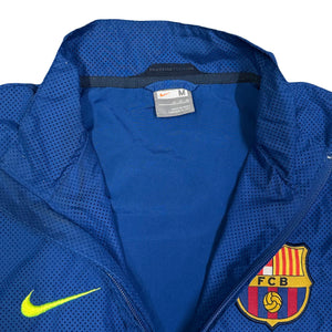Nike Barcelona 2009/10 Tracksuit Top In Blue ( M )