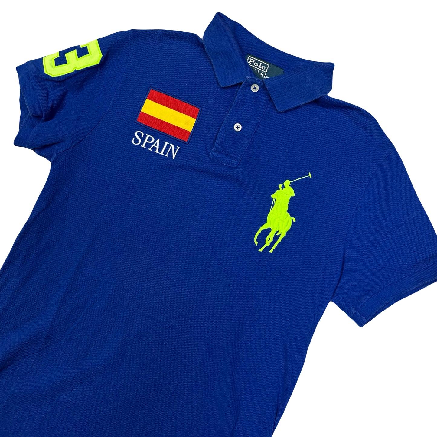Ralph Lauren Spain Polo In Blue ( S )