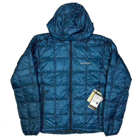 Montbell Superior Down Parka Puffer Jacket In Blue (L)