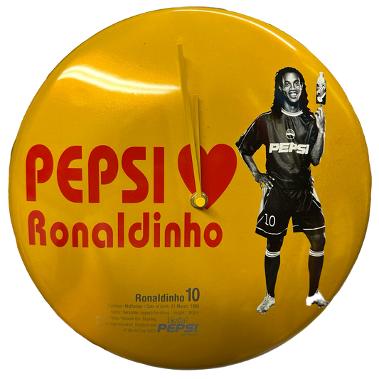 Pepsi 2004 ‘Get & Win’ Ronaldinho Clock
