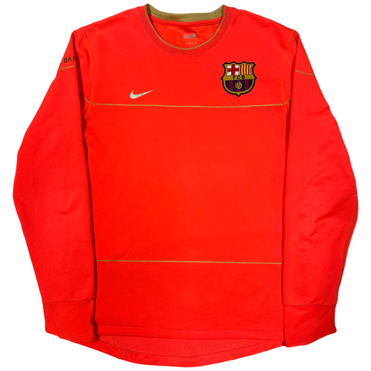 Nike Barcelona 2008 Training Top In Red ( M )