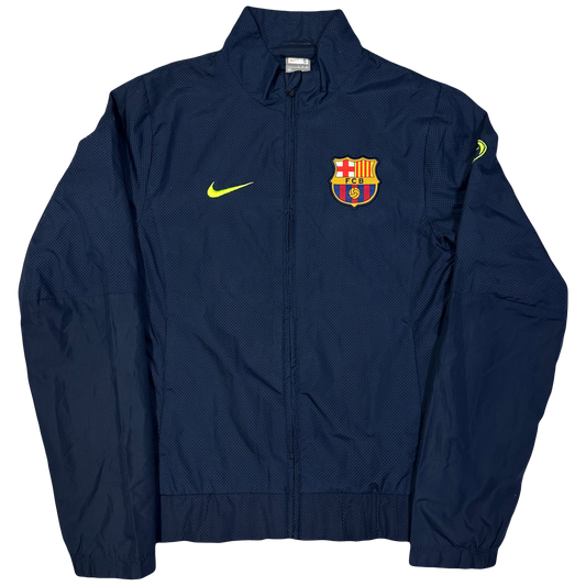 Nike Barcelona 2009/10 Tracksuit Top In Navy ( S )