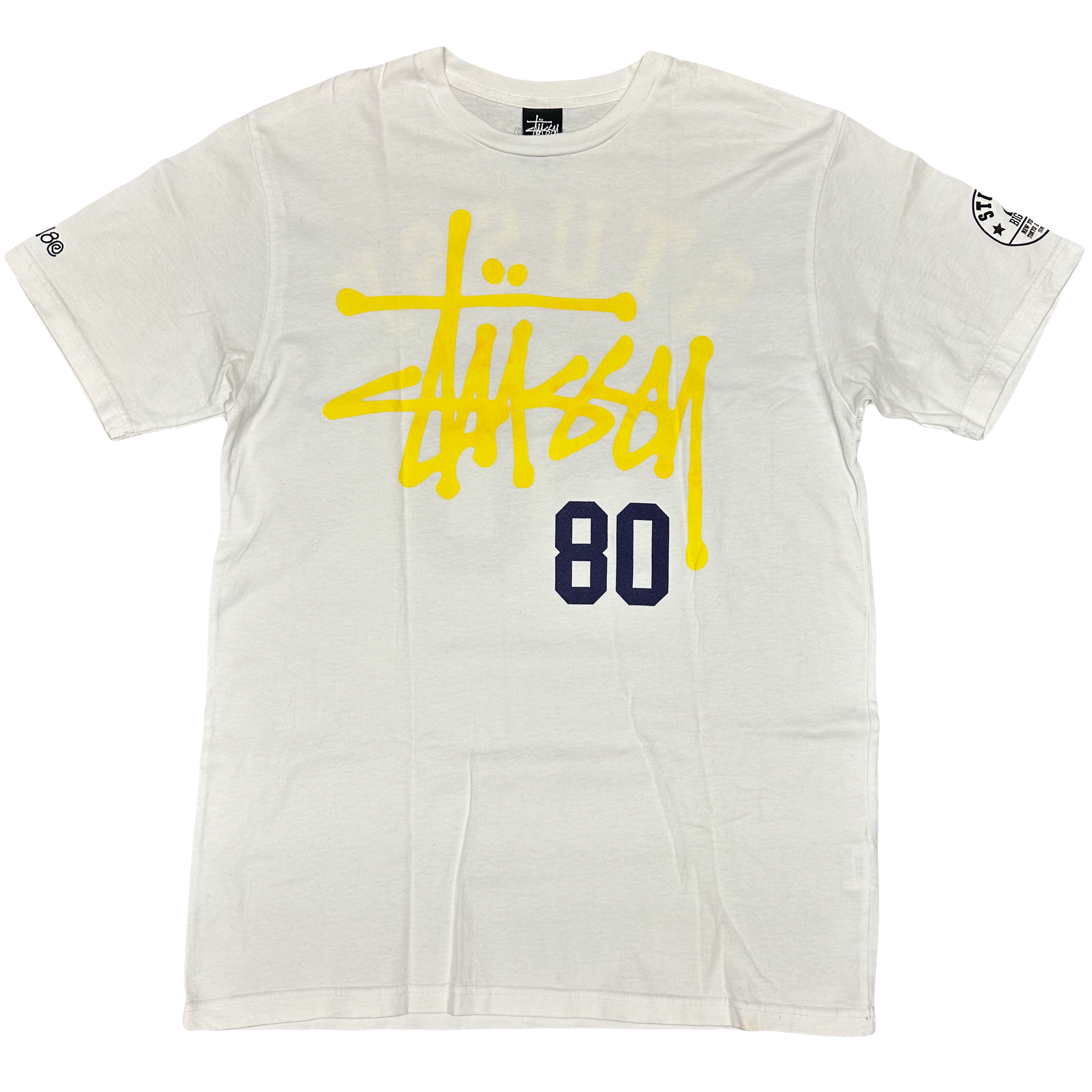 Stüssy Spellout Jersey T-Shirt In White ( M )