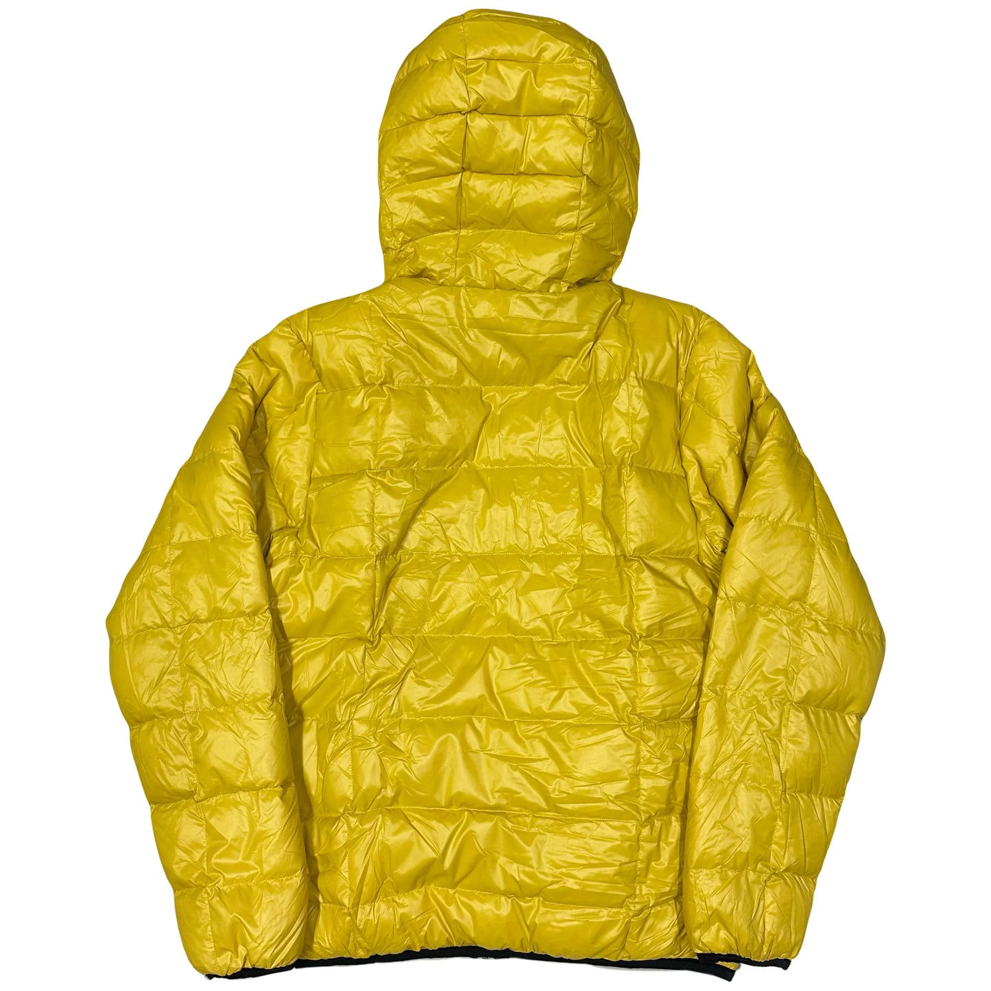 Camp 7 Square Stitch Puffer Jacket In Yellow (L)