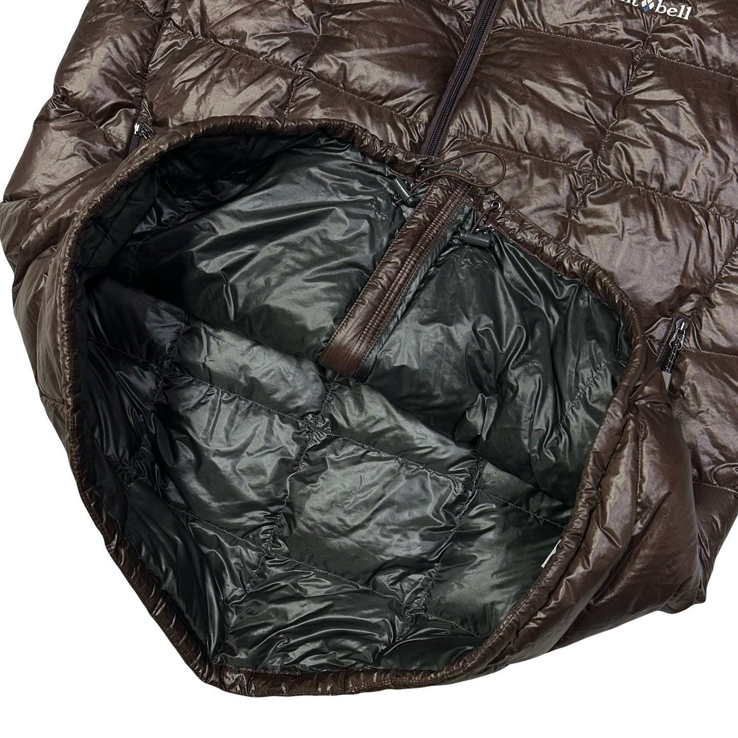 Montbell Puffer Jacket In Brown ( XL )