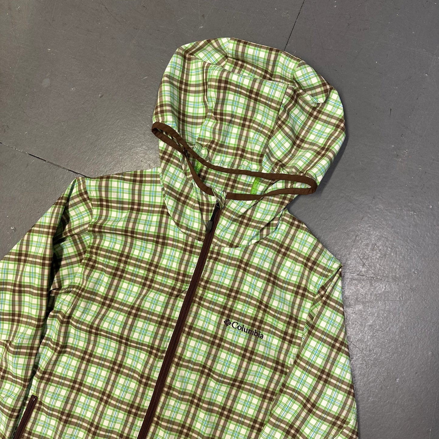 Columbia Plaid Jacket (L)