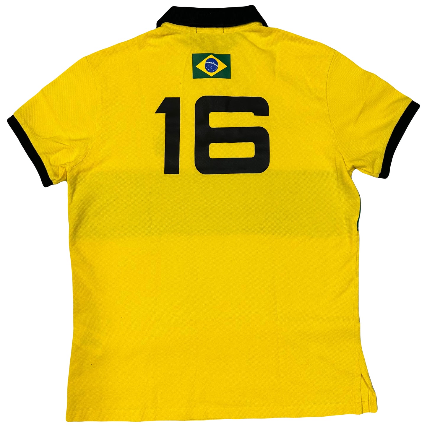 Ralph Lauren Brazil Polo In Yellow ( M )