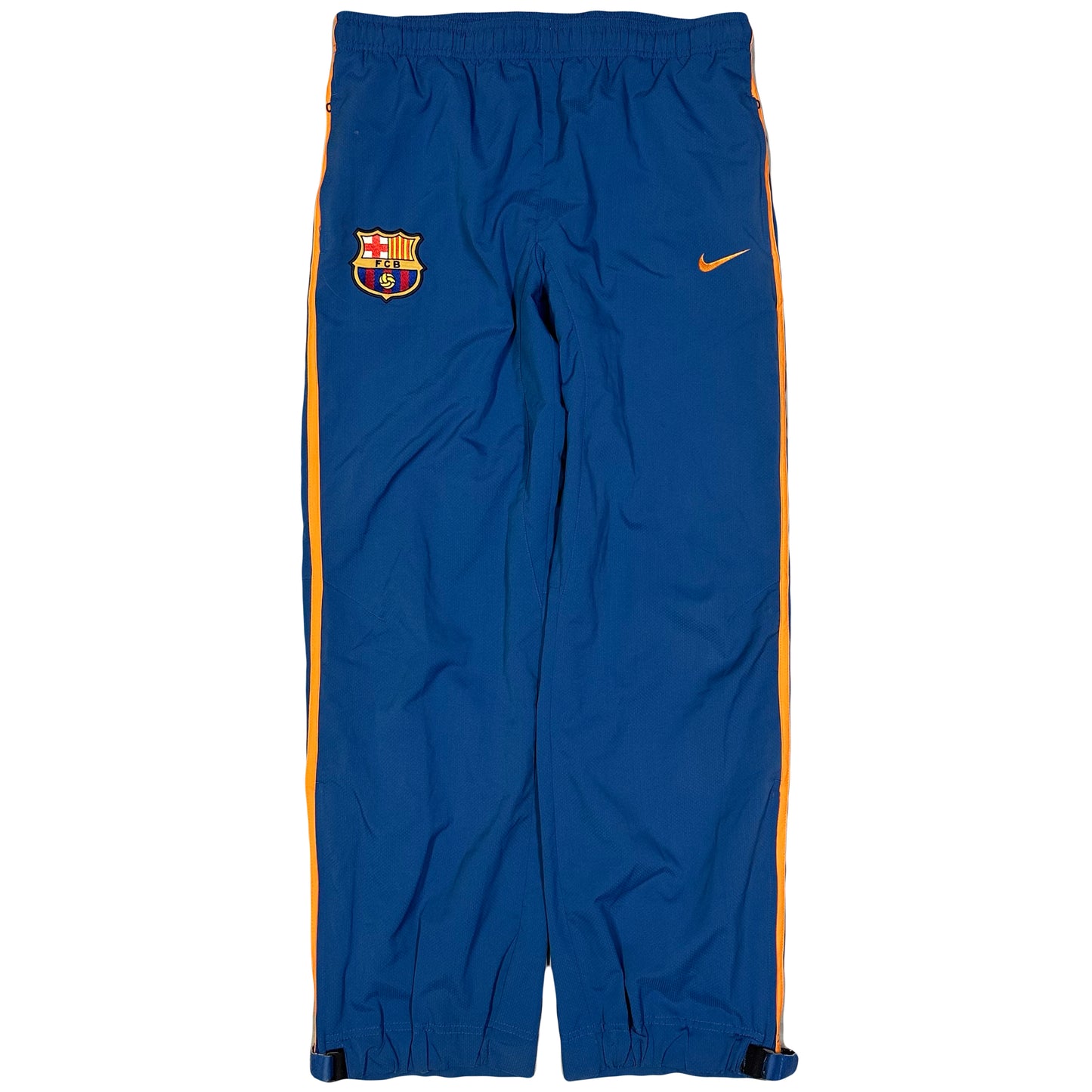 Nike T90 Barcelona 2005/06 Tracksuit In Blue & Orange ( S ) - 1036 Emporium