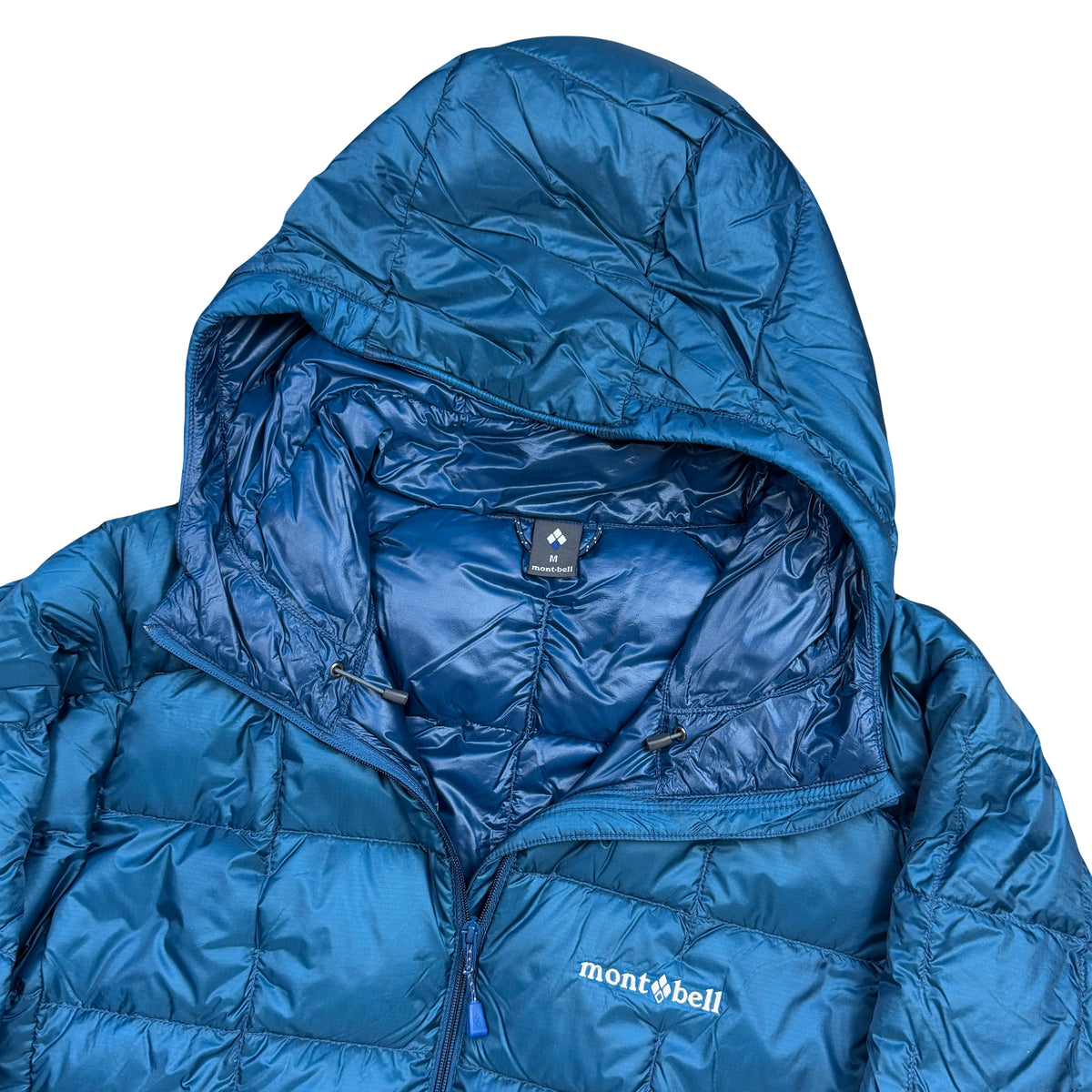 Montbell Superior Down Parka Puffer Jacket In Blue (M)