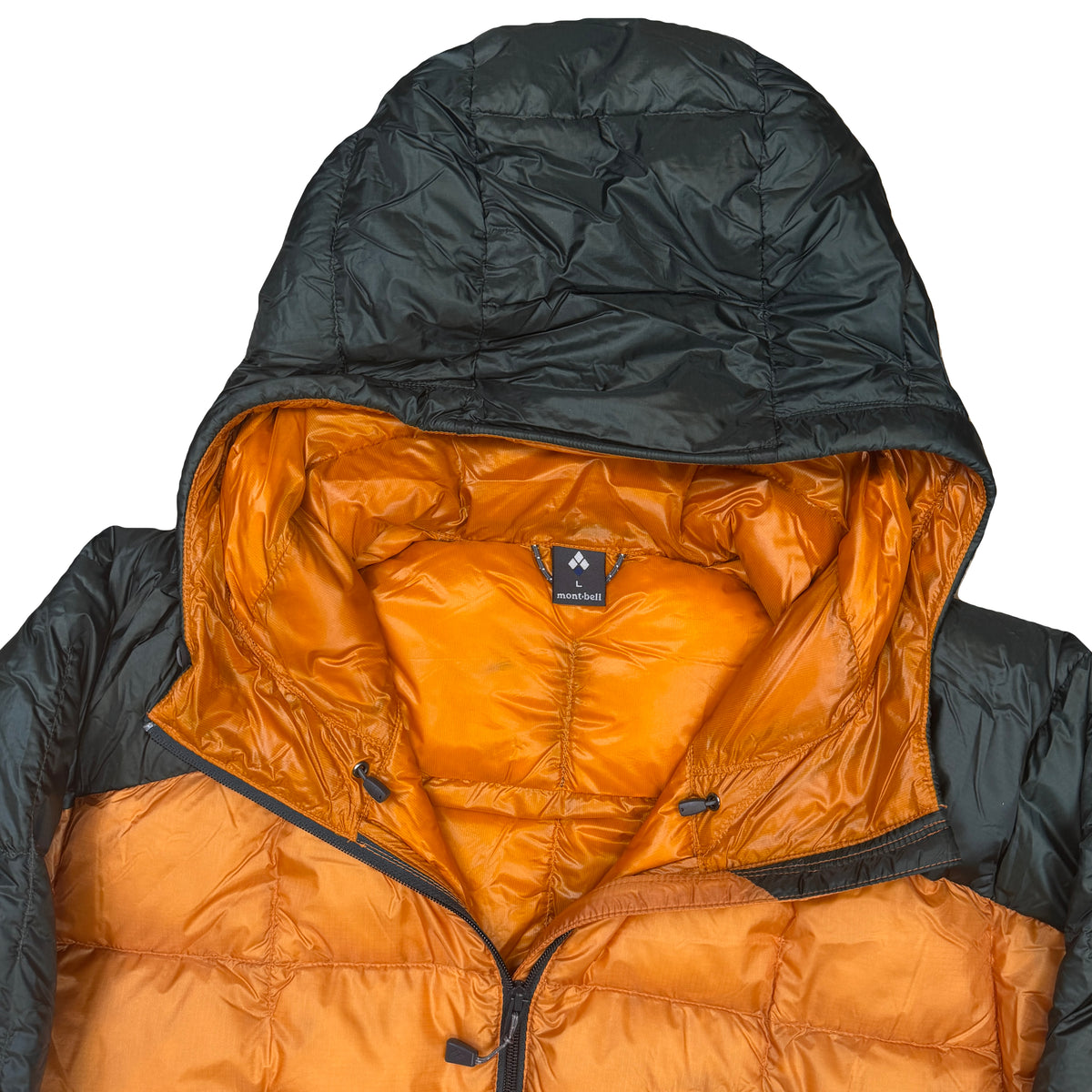 Montbell Superior Down Parka Puffer Jacket In Orange (L)