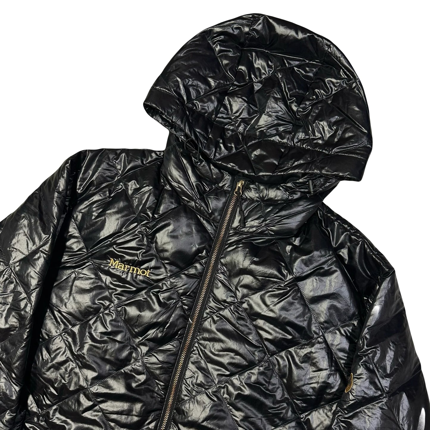 Marmot Diamond Stitch Down Puffer Jacket In Black ( XL )