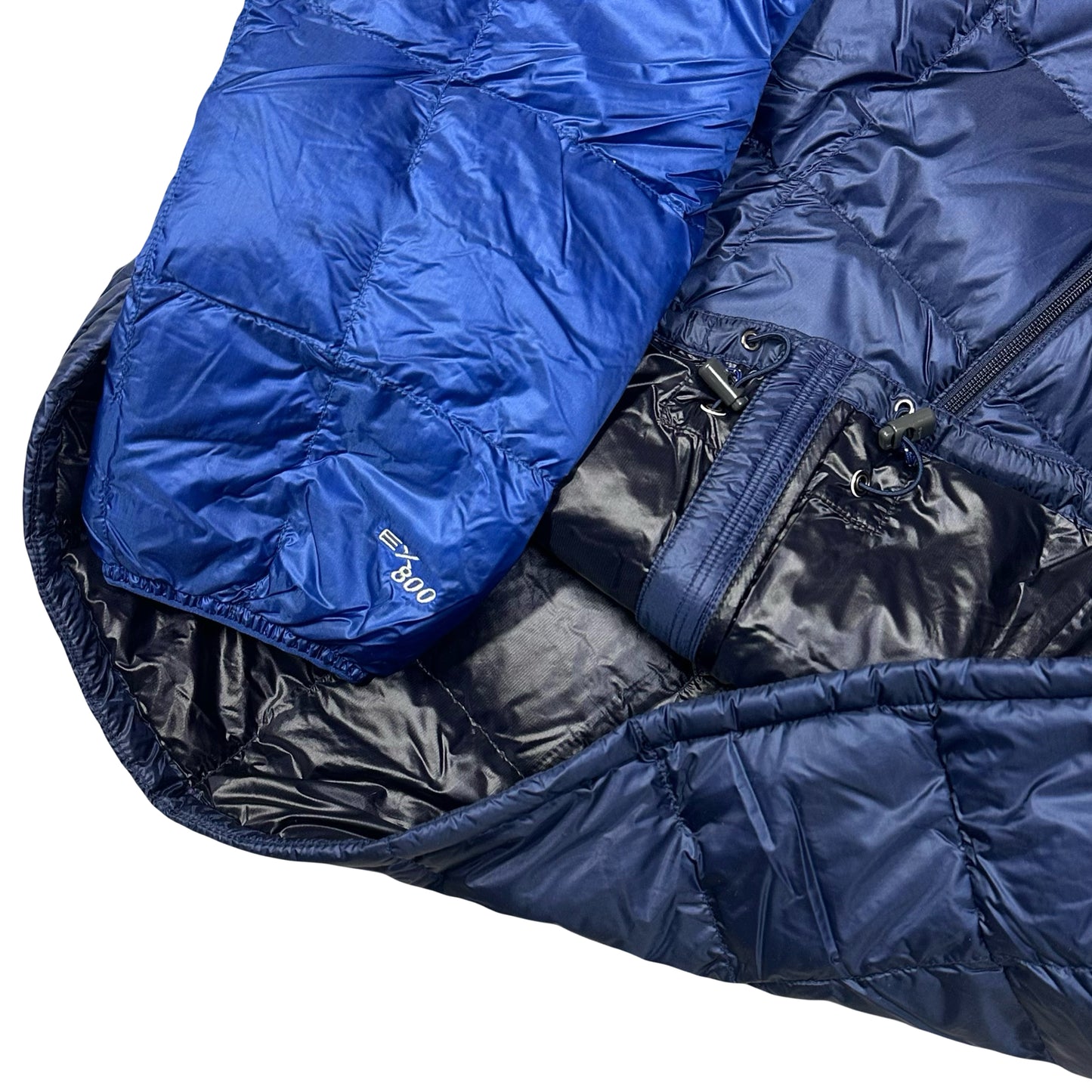 Montbell Superior Down Parka Puffer Jacket In Navy & Blue ( XL )