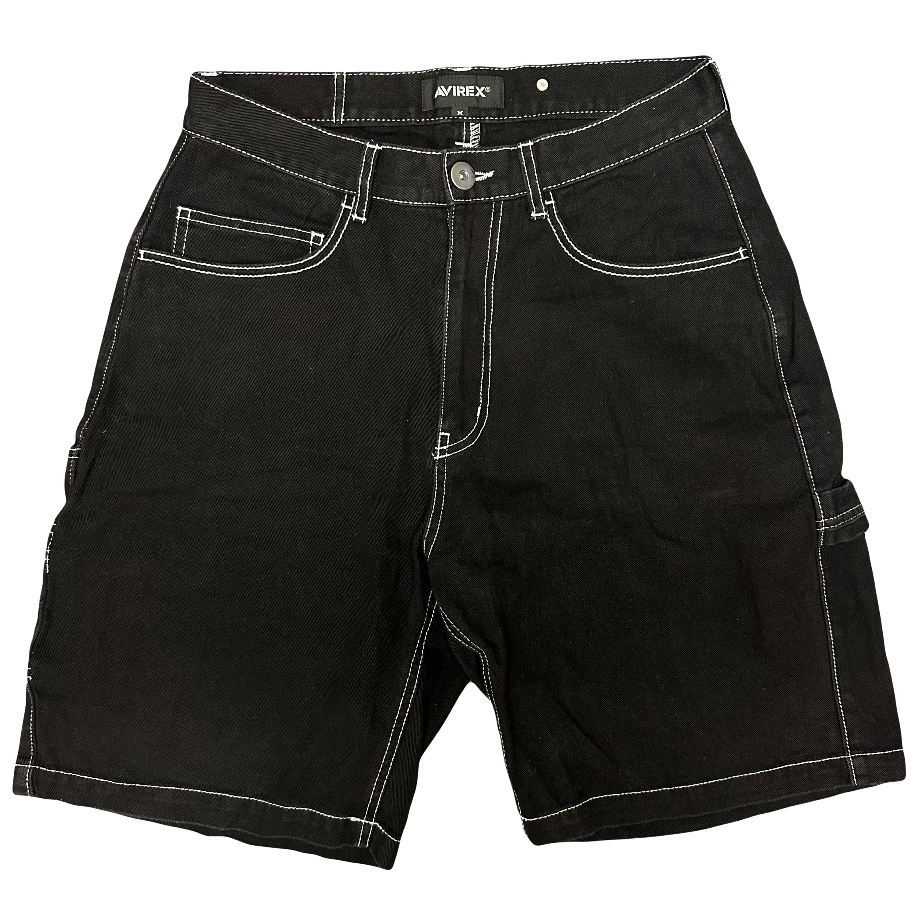 Avirex Jorts In Black ( W32 )