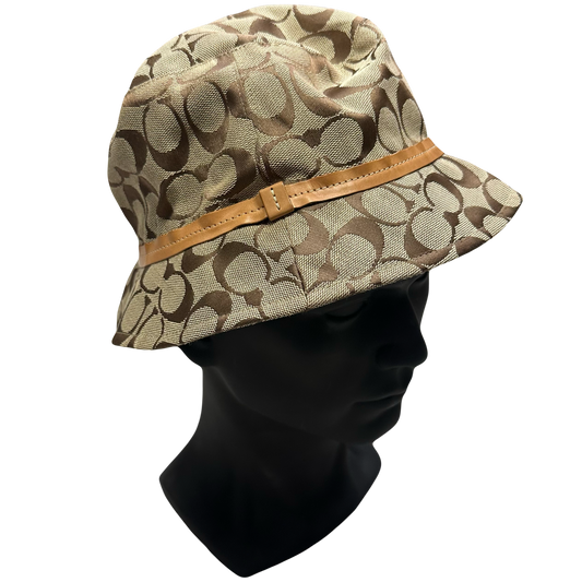 Coach Monogram Bucket Hat ( M/L )