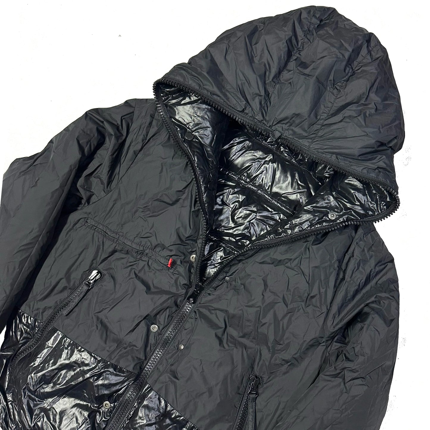 Duvetica Reversible Puffer Jacket In Black (L)