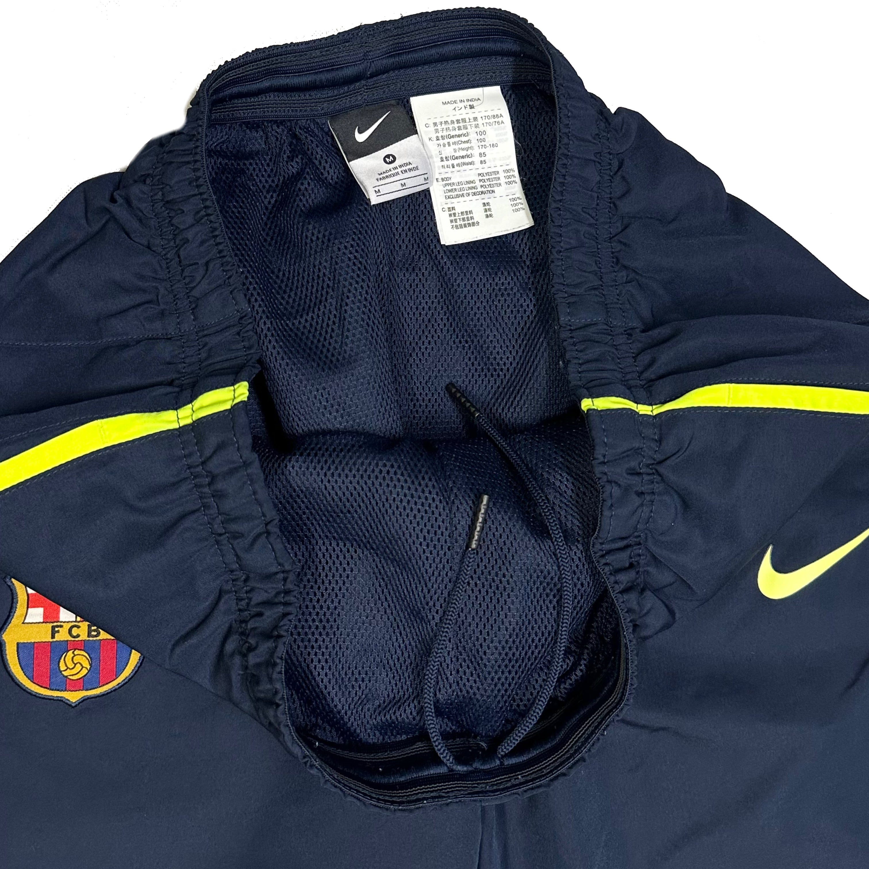 Nike Barcelona 2010/11 Tracksuit Bottoms ( M )