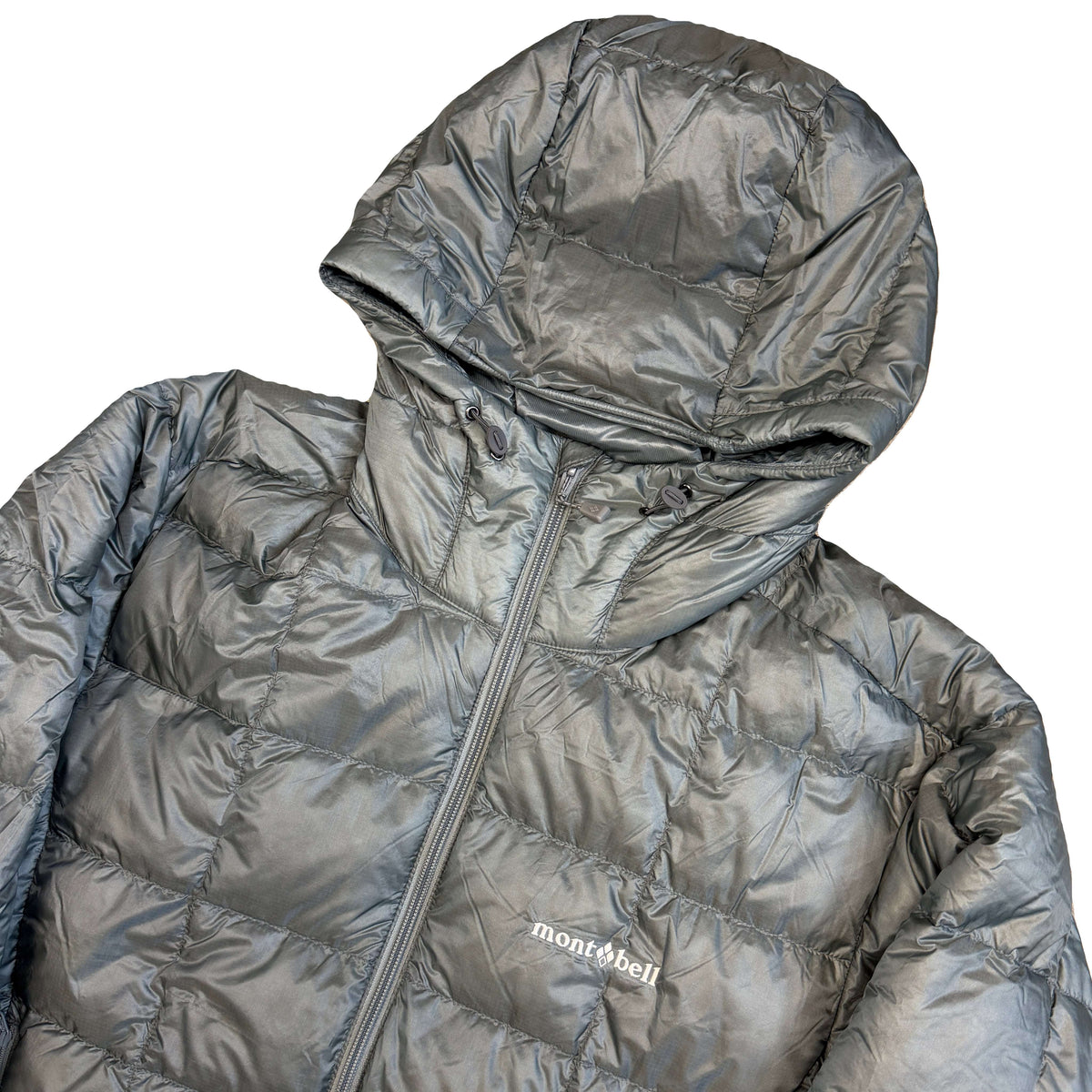 Montbell Superior Down Parka Puffer Jacket In Grey (M)