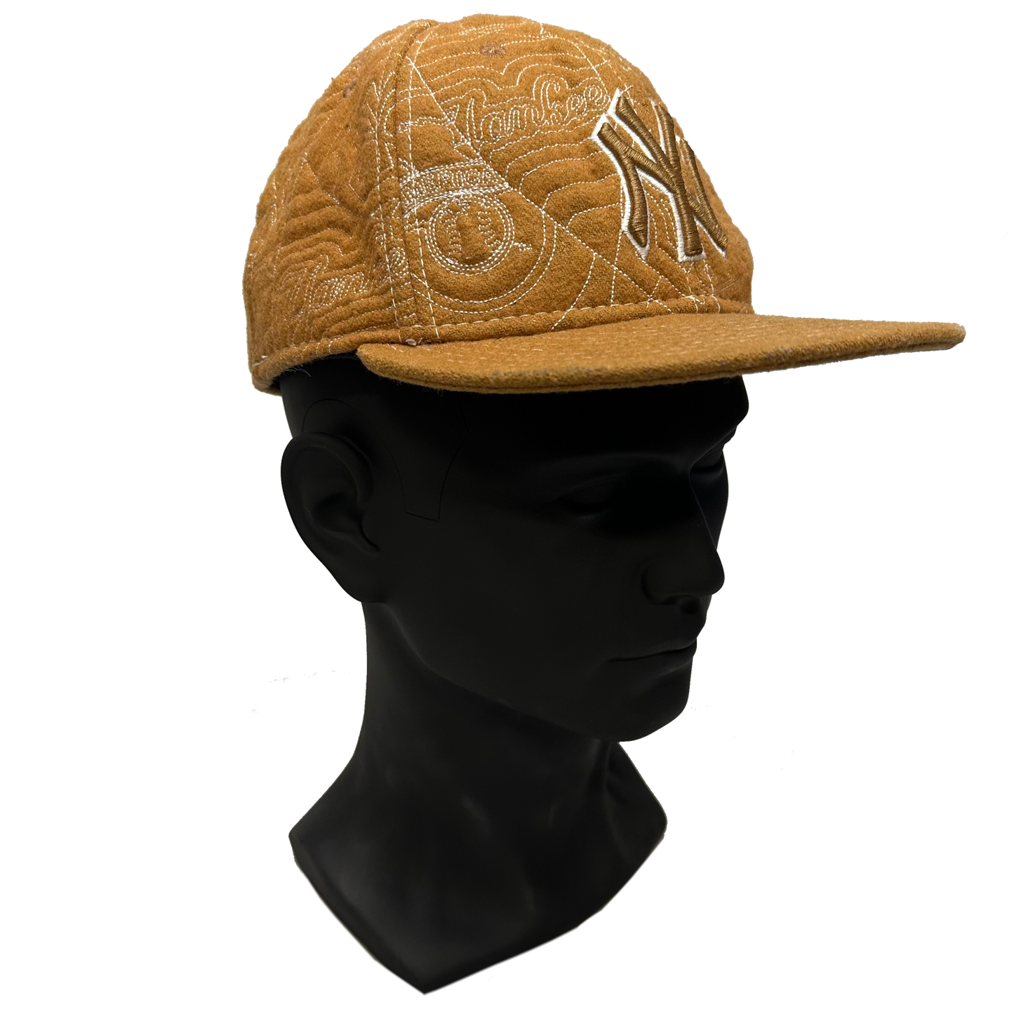 New Era New York Yankees Wool Cap In Brown (7 3/8 )