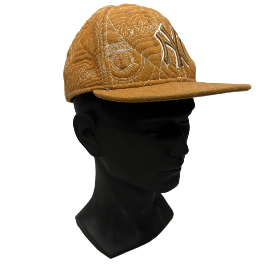 New Era New York Yankees Wool Cap In Brown (7 3/8 )