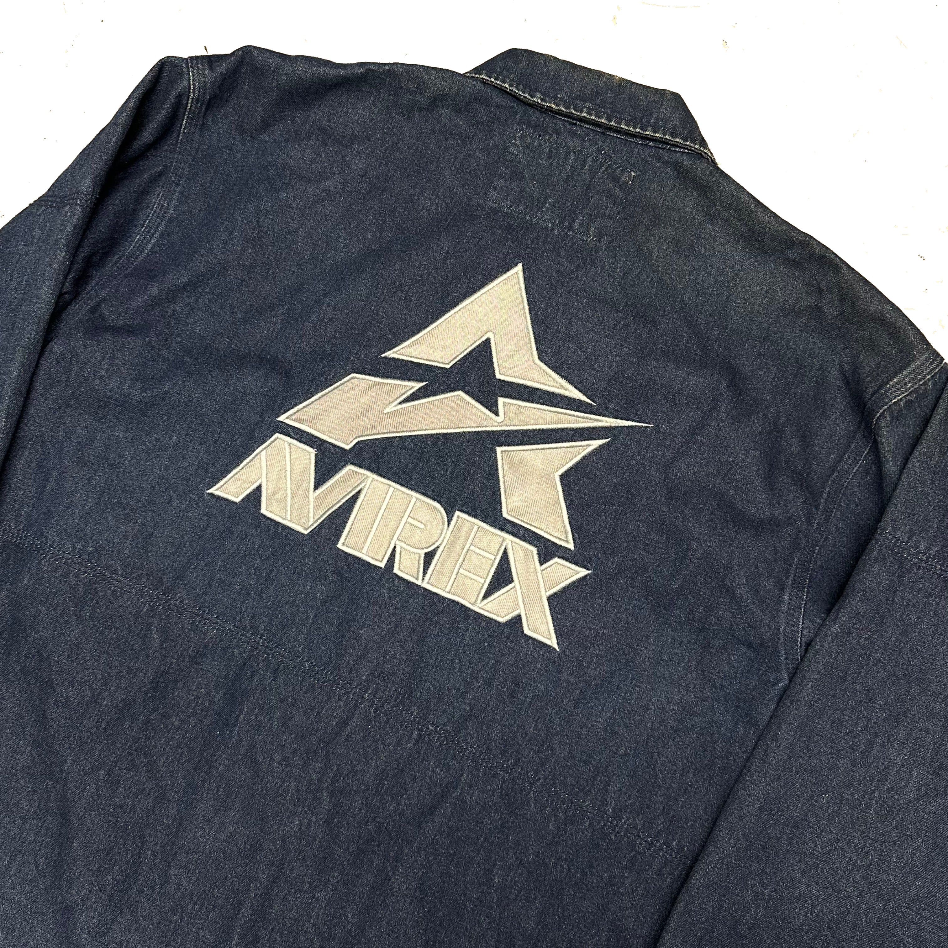 Avirex Denim Jacket ( L )