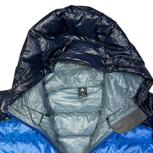 Montbell Two Tone Down Puffer Jacket In Blue ( M )