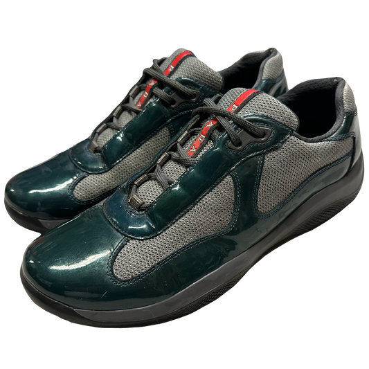 Prada America’s Cup Sneakers In Green ( 8.5UK / 9.5US )