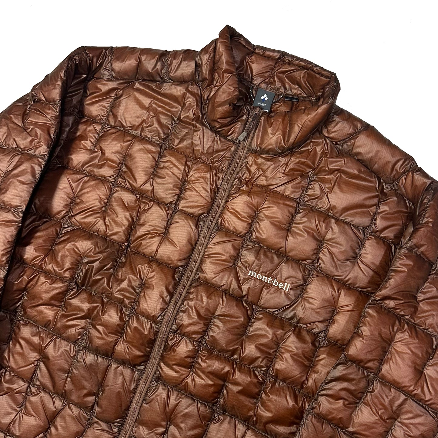 Montbell Plasma 1000 Alpine Down Parka Puffer Jacket In Brown (USA/EUR L)