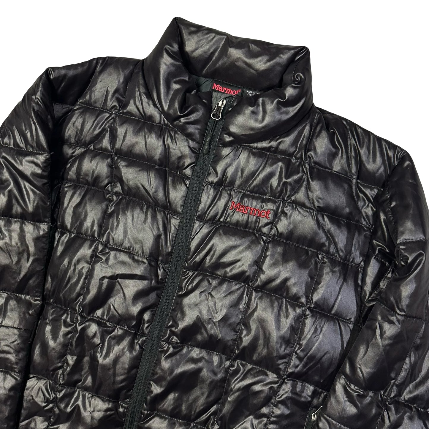 Marmot Square Stitch Down Puffer Jacket In Black ( M )