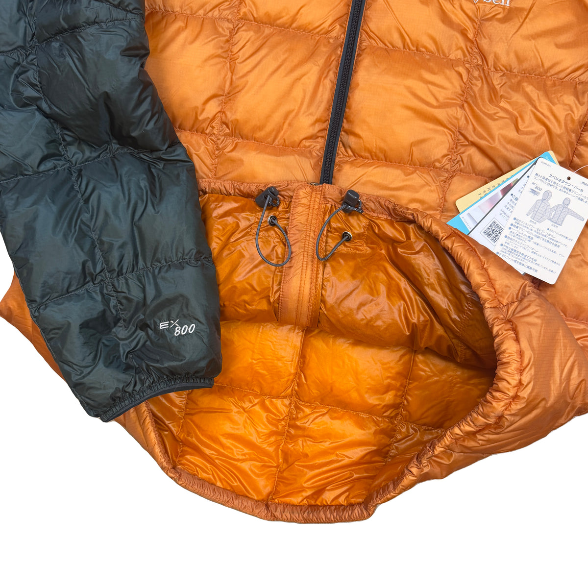 Montbell Superior Down Parka Puffer Jacket In Orange (L)
