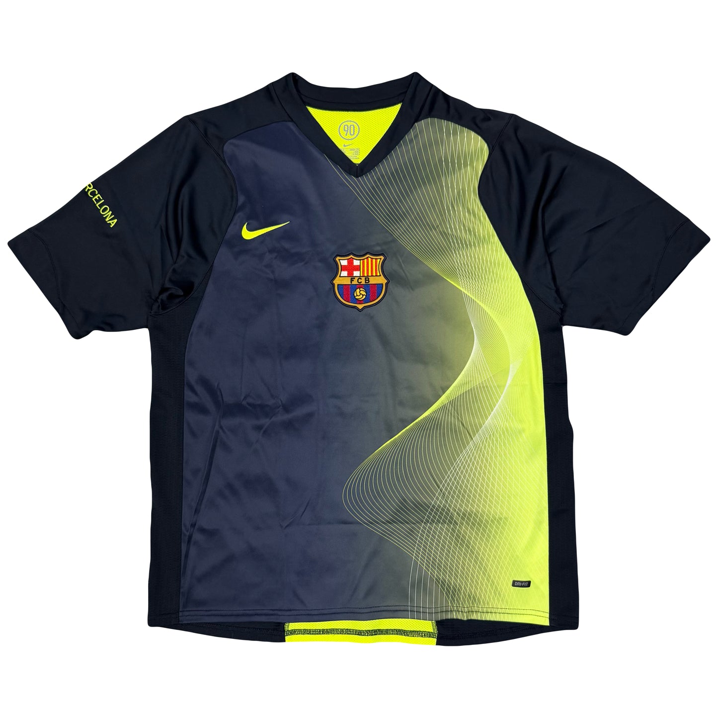 Nike Barcelona 2005/06 Training Shirt In Navy (M)