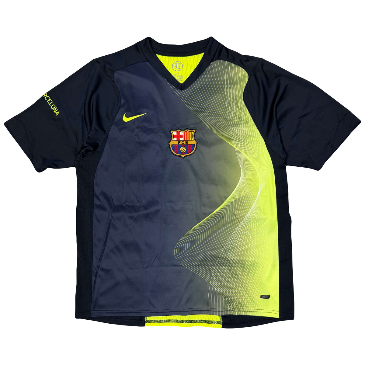 Nike Barcelona 2005/06 Training Shirt In Navy (M)