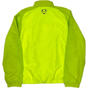 Nike Barcelona 2010/11 Tracksuit Top In Fluorescent Green ( M )