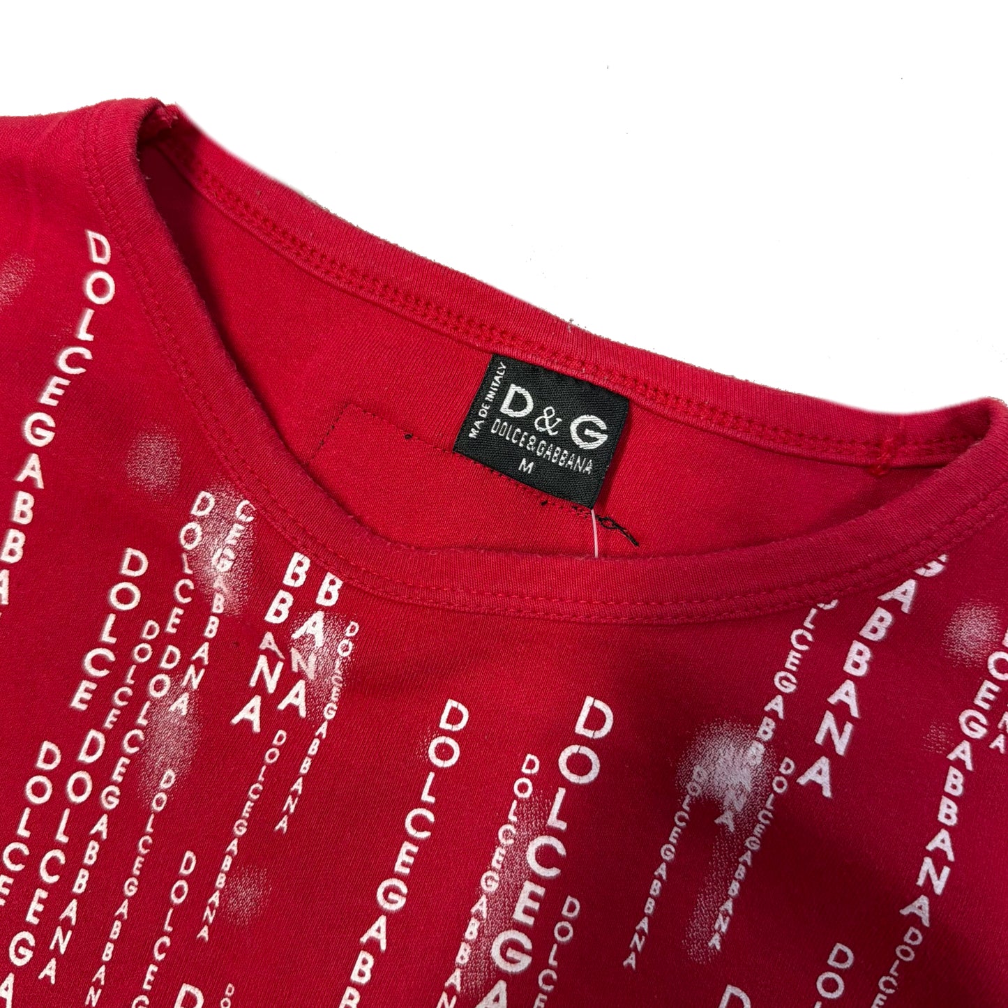 Dolce & Gabbana T-Shirt In Red (M)