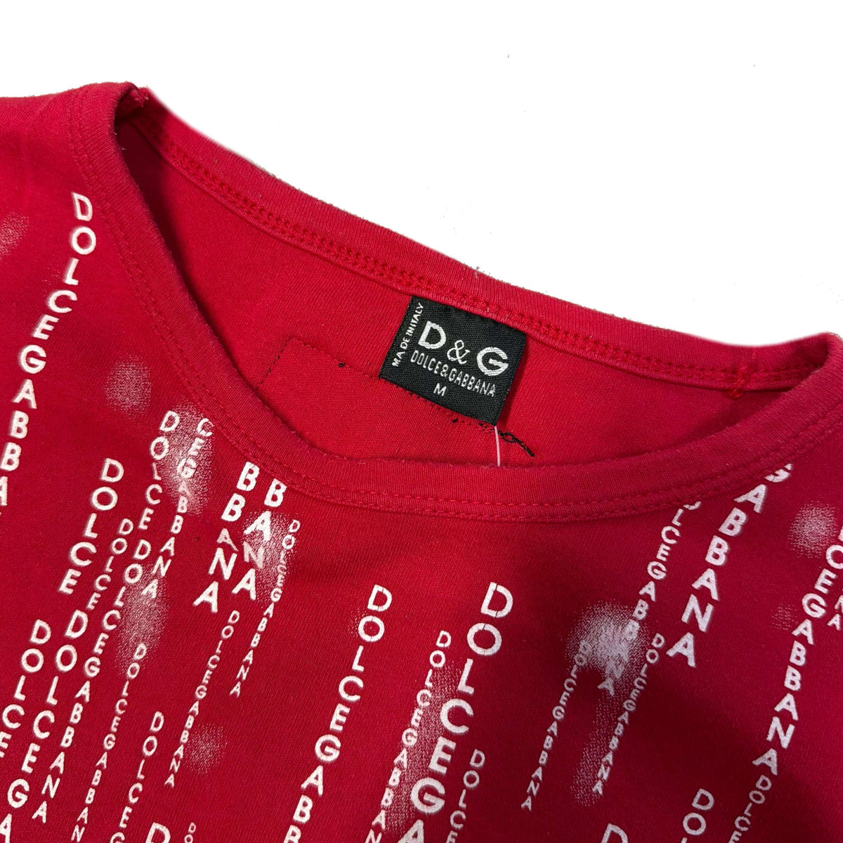 Dolce & Gabbana T-Shirt In Red (M)