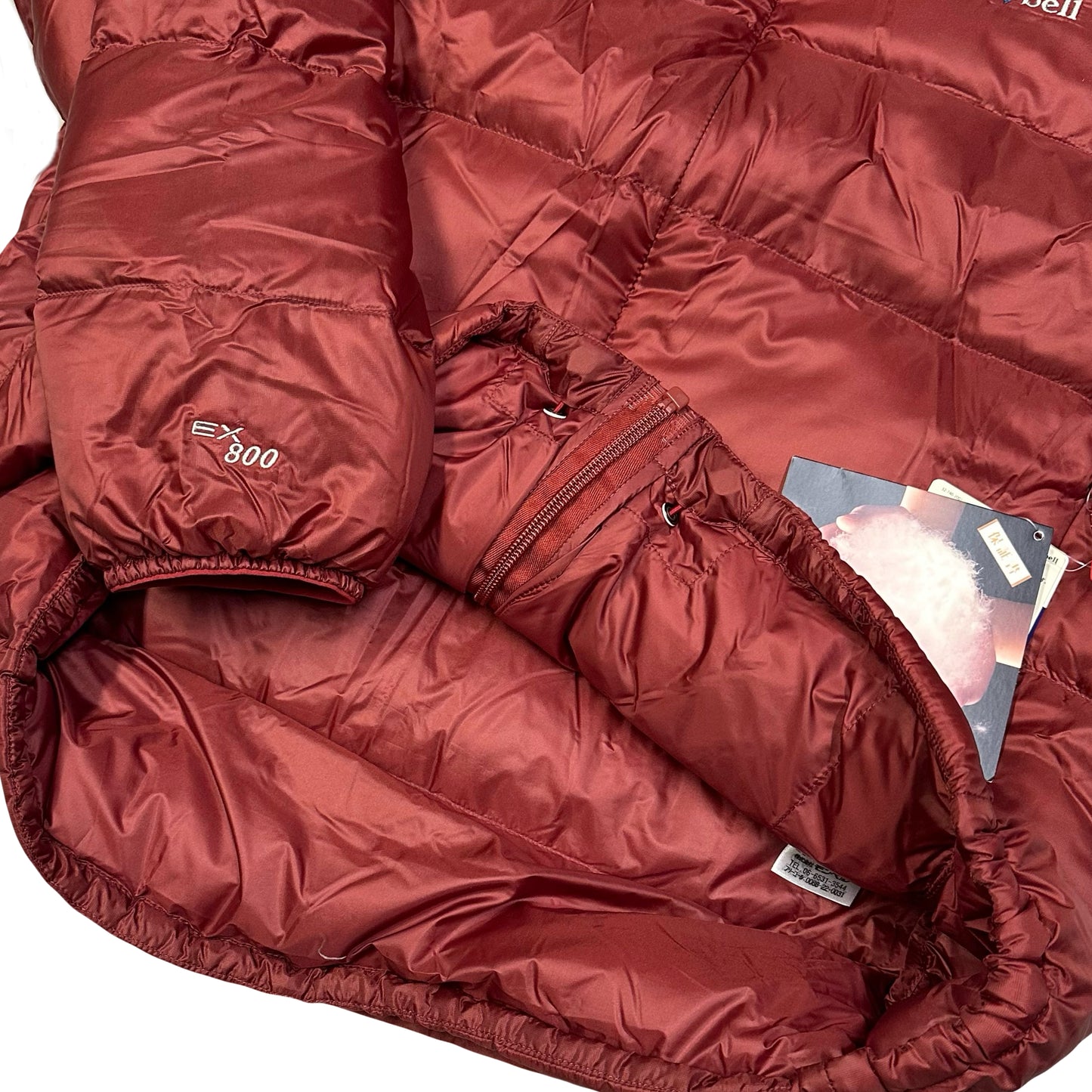 Montbell Light Alpine Puffer Jacket In Red ( S )