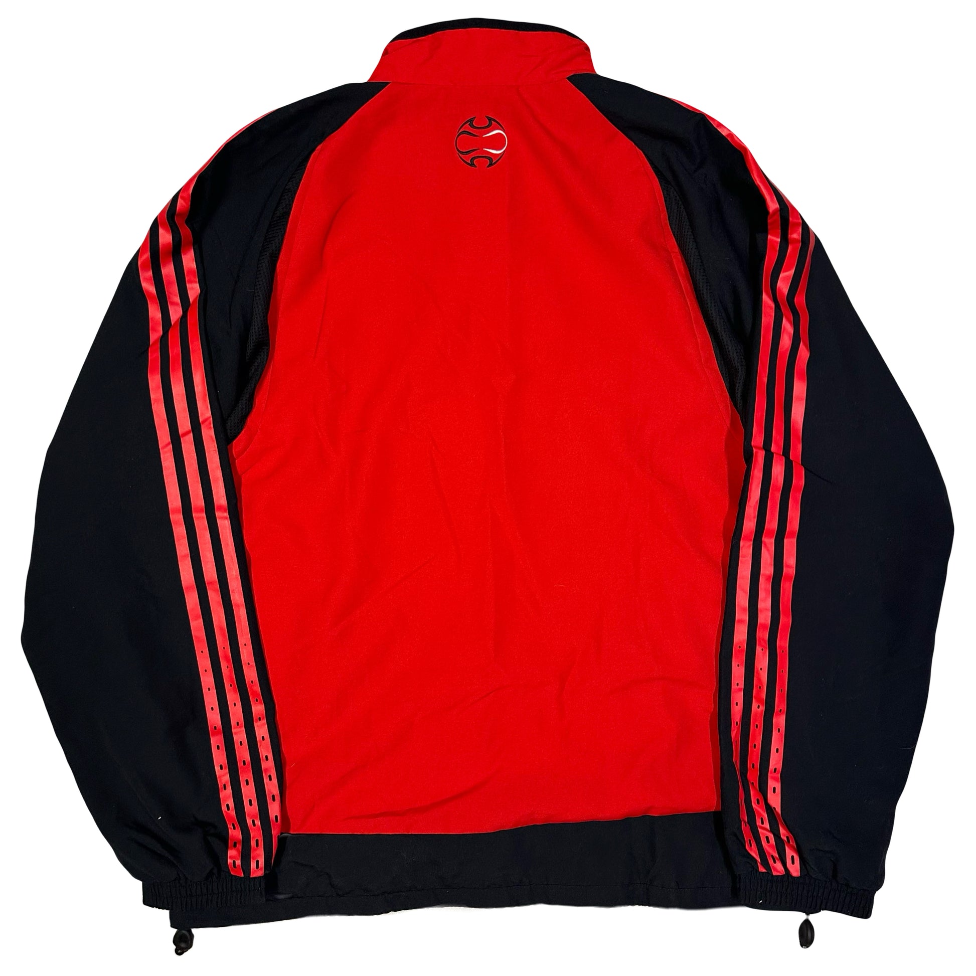 Adidas AC Milan 2006/07 Tracksuit In Red & Black ( M ) - 1036 Emporium