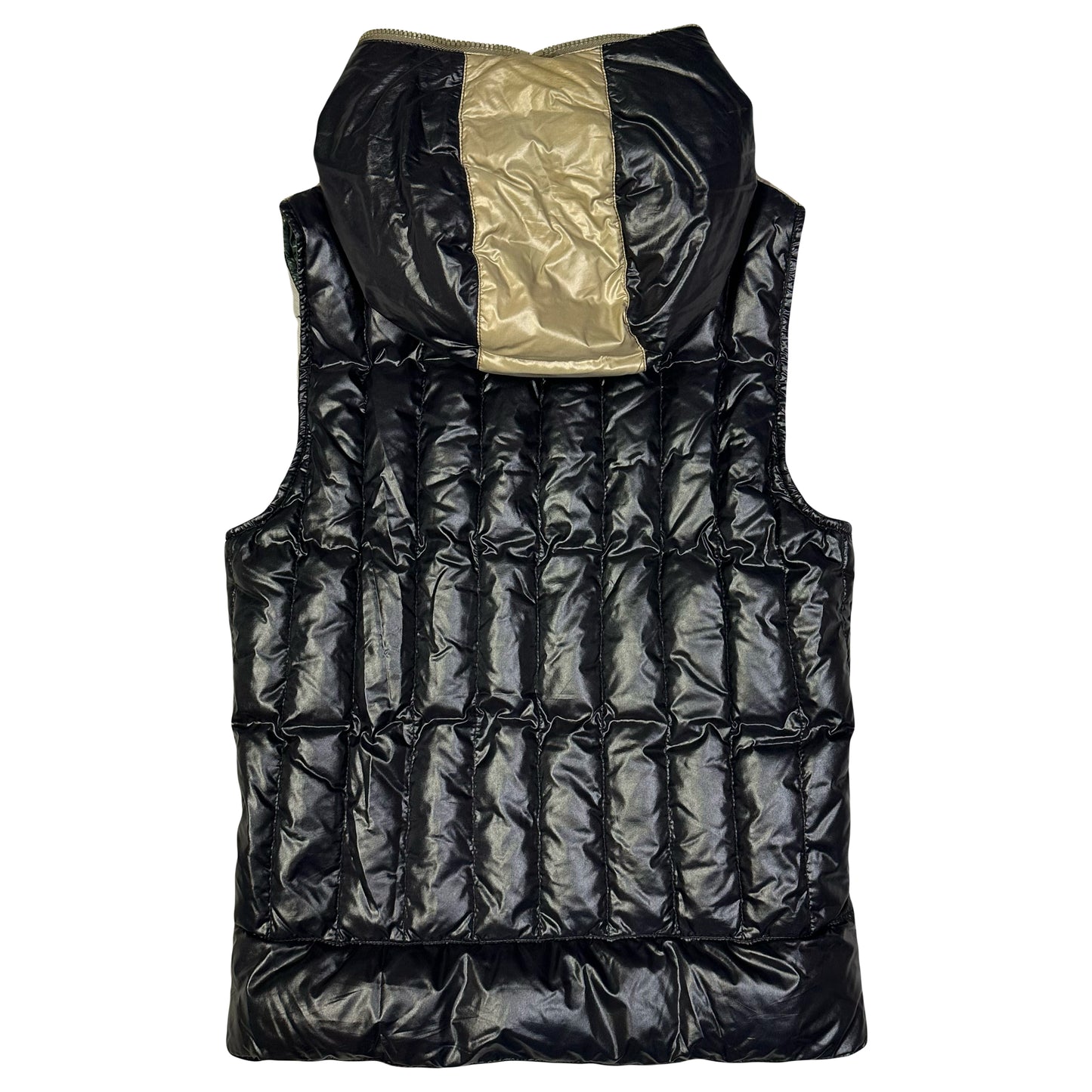 Duvetica Hooded Puffer Gilet In Black ( S )