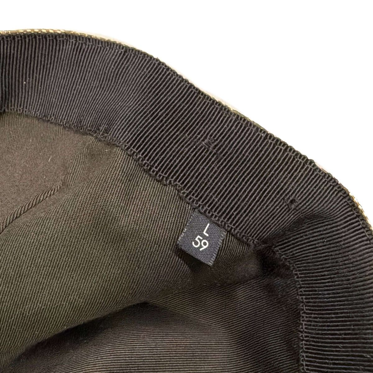 Gucci Monogram Cap In Tan (L)
