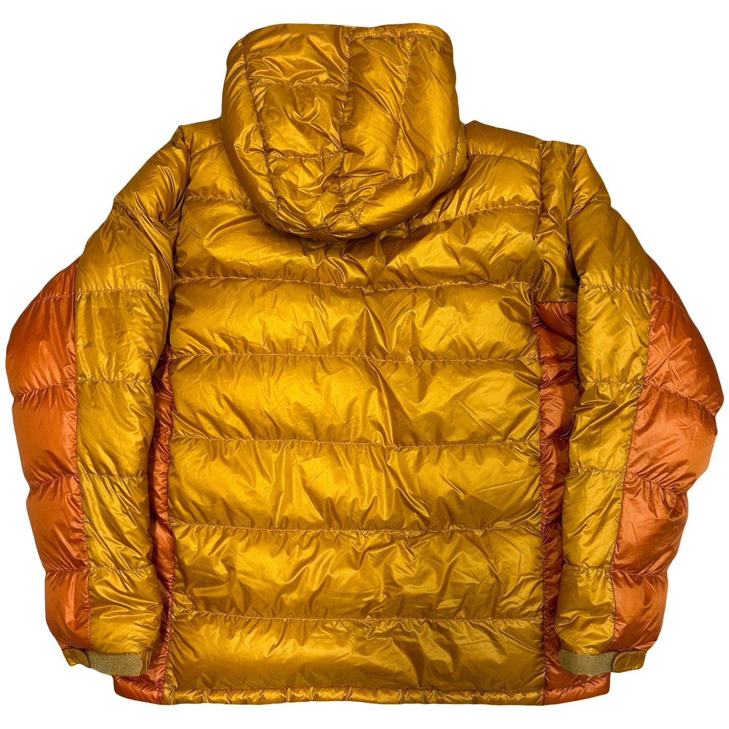 Montbell Puffer Jacket In Burnt Orange & Copper ( XL )