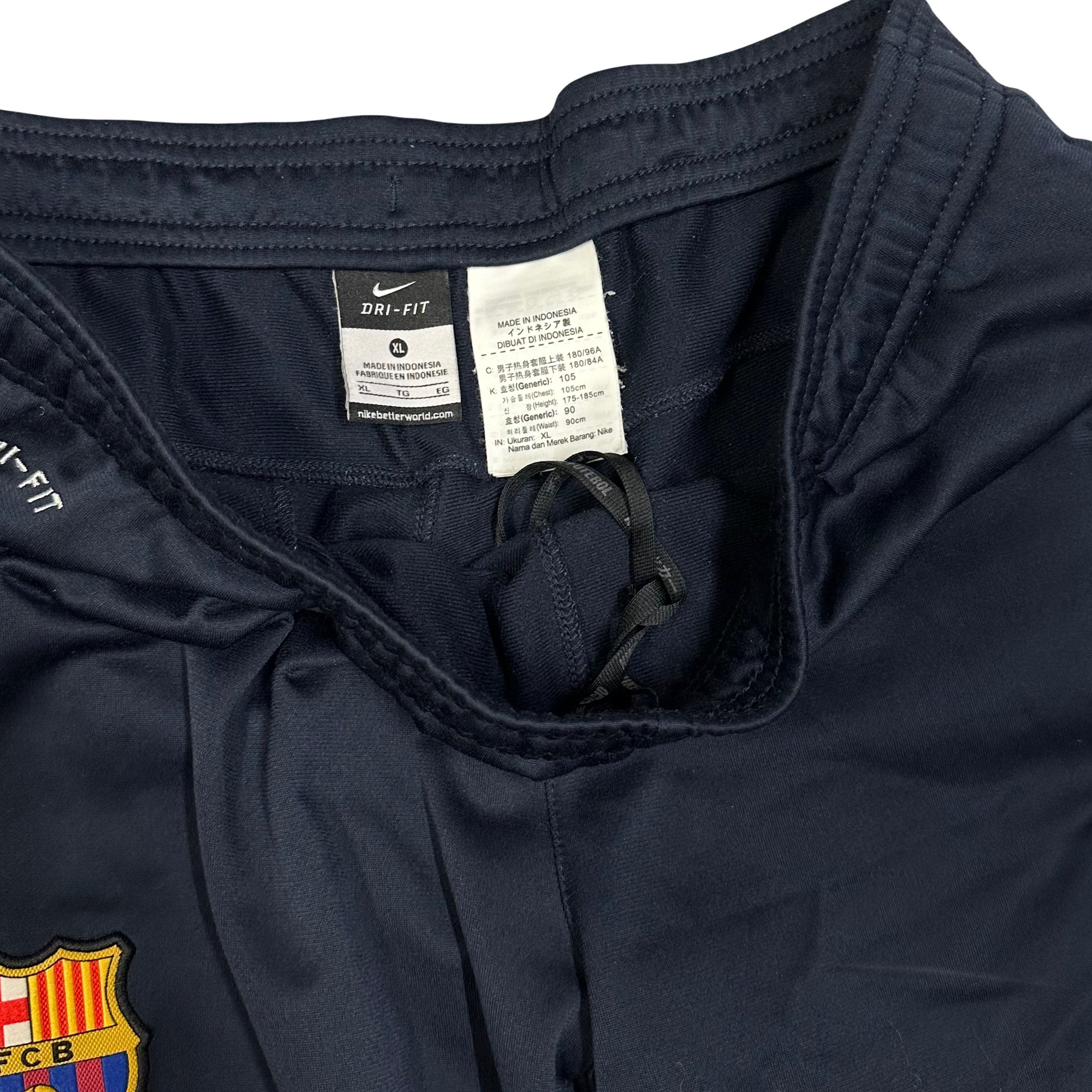 Nike Barcelona 2014/15 Tracksuit Bottoms In Navy ( XL )